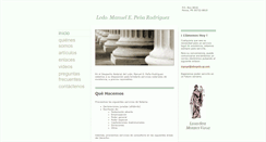 Desktop Screenshot of abogado-pr.com