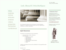 Tablet Screenshot of abogado-pr.com